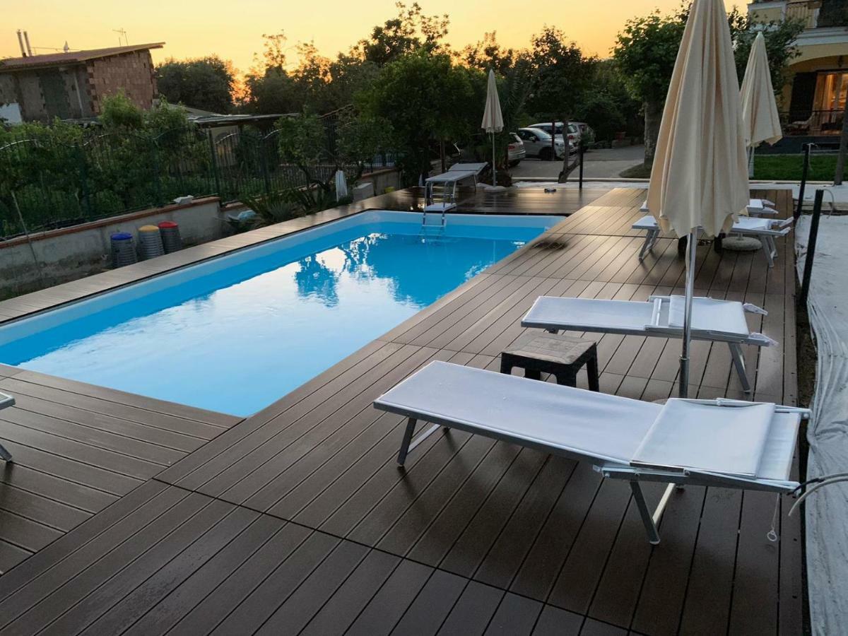 Villa Lucia Terrazza Panoramica Castellammare di Stabia Exteriör bild