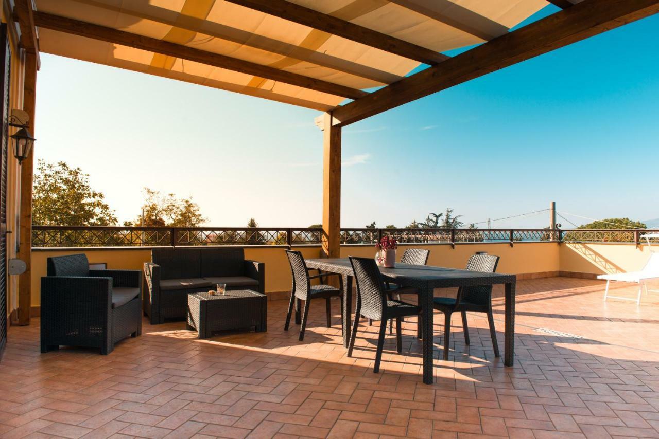 Villa Lucia Terrazza Panoramica Castellammare di Stabia Exteriör bild