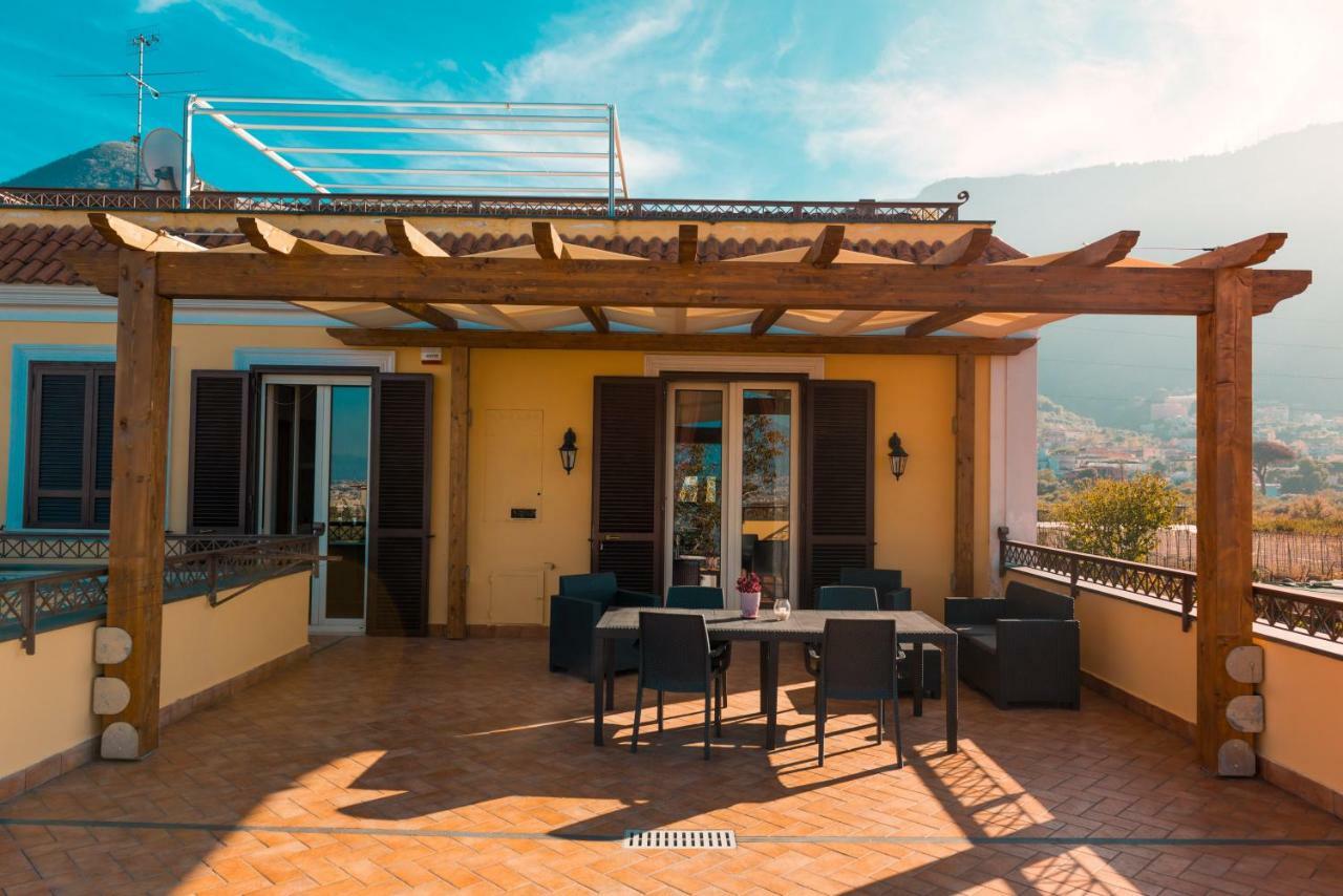 Villa Lucia Terrazza Panoramica Castellammare di Stabia Exteriör bild