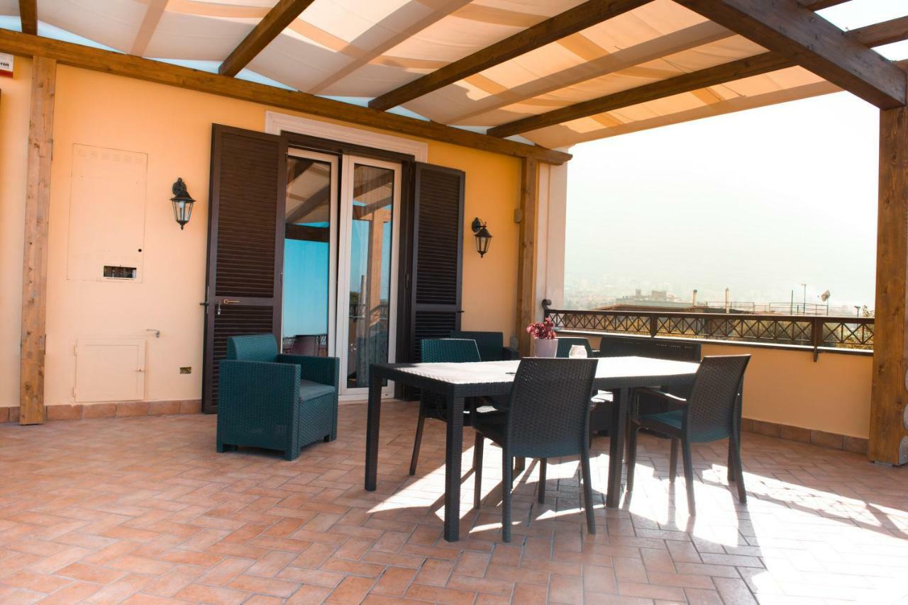 Villa Lucia Terrazza Panoramica Castellammare di Stabia Exteriör bild